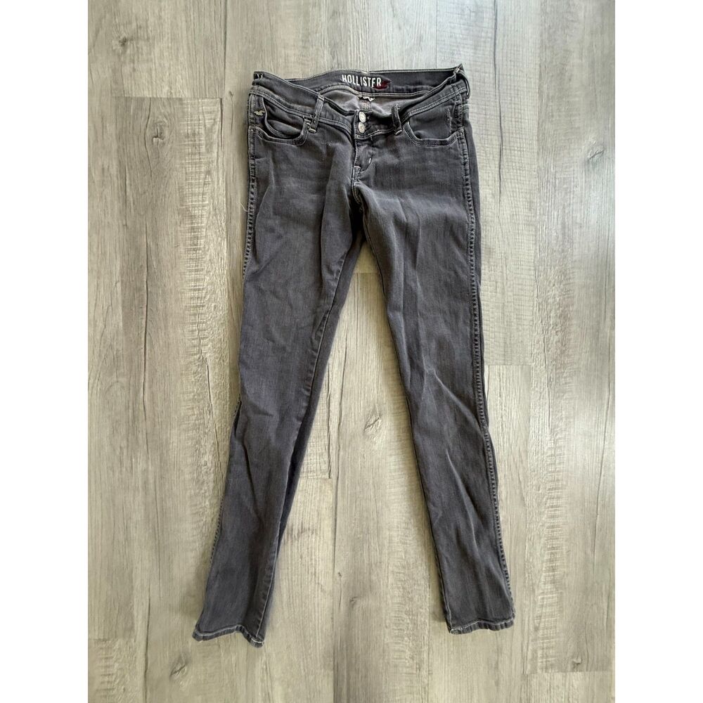 Vintage Hollister grey stretch skinny jeans 1